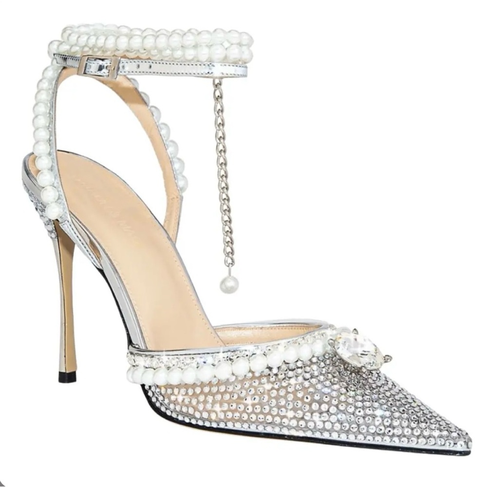 Silver heels MACH & MACH pair